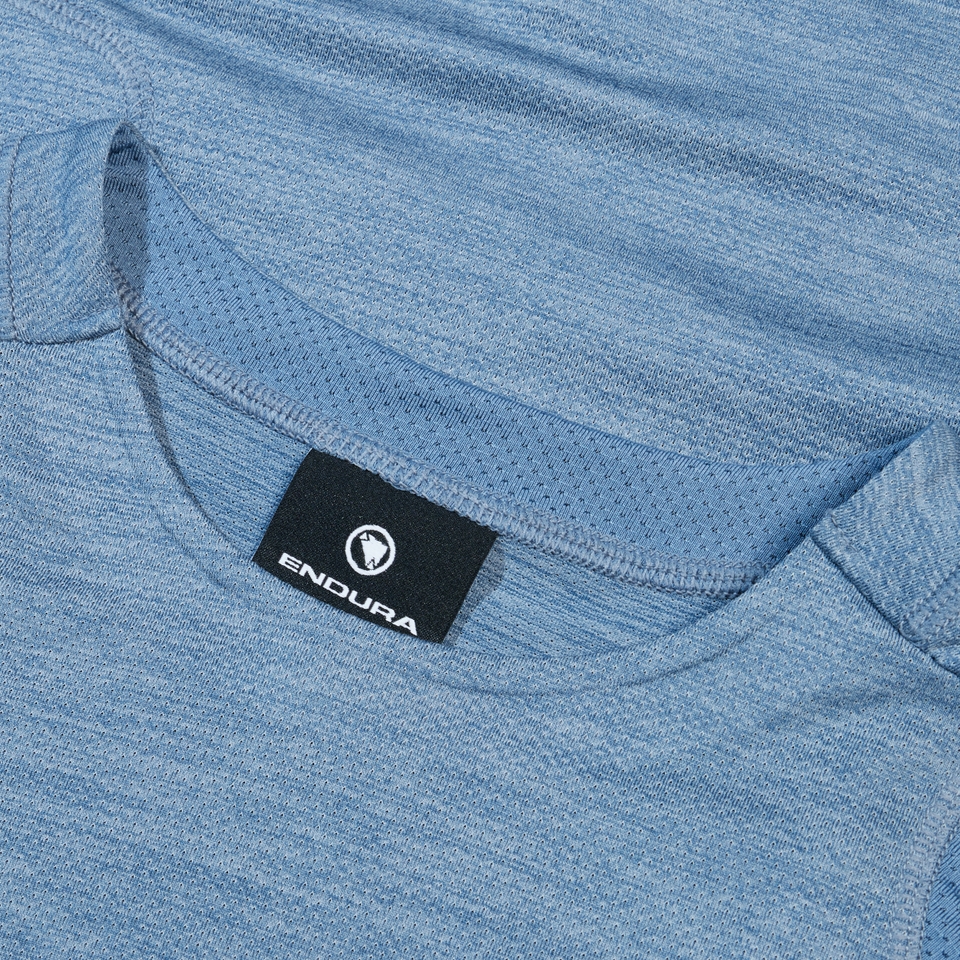 Women's SingleTrack S/S Jersey - Blue steel - XL