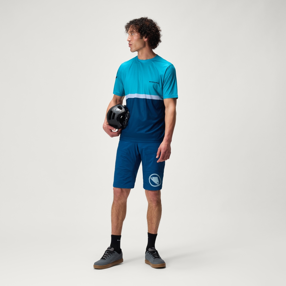 Men's SingleTrack Short II - Blueberry - XXL