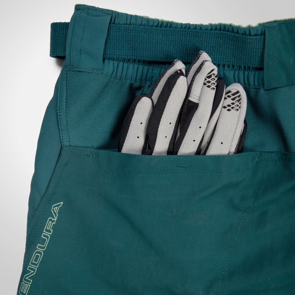 Women's Hummvee Short with Liner - Deep Teal - XL