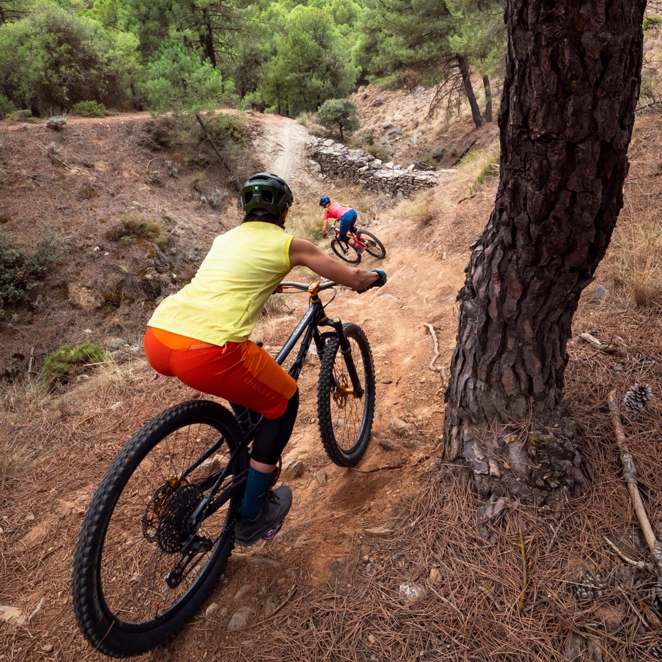 Women's SingleTrack Lite Short - Mango - XL (Short Fit)