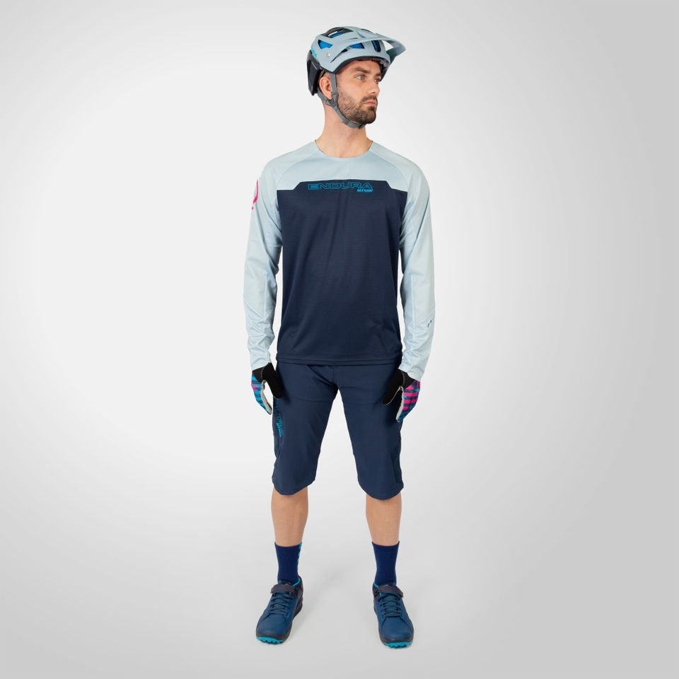 Men's MT500 Burner L/S Jersey - Ink Blue - XXL