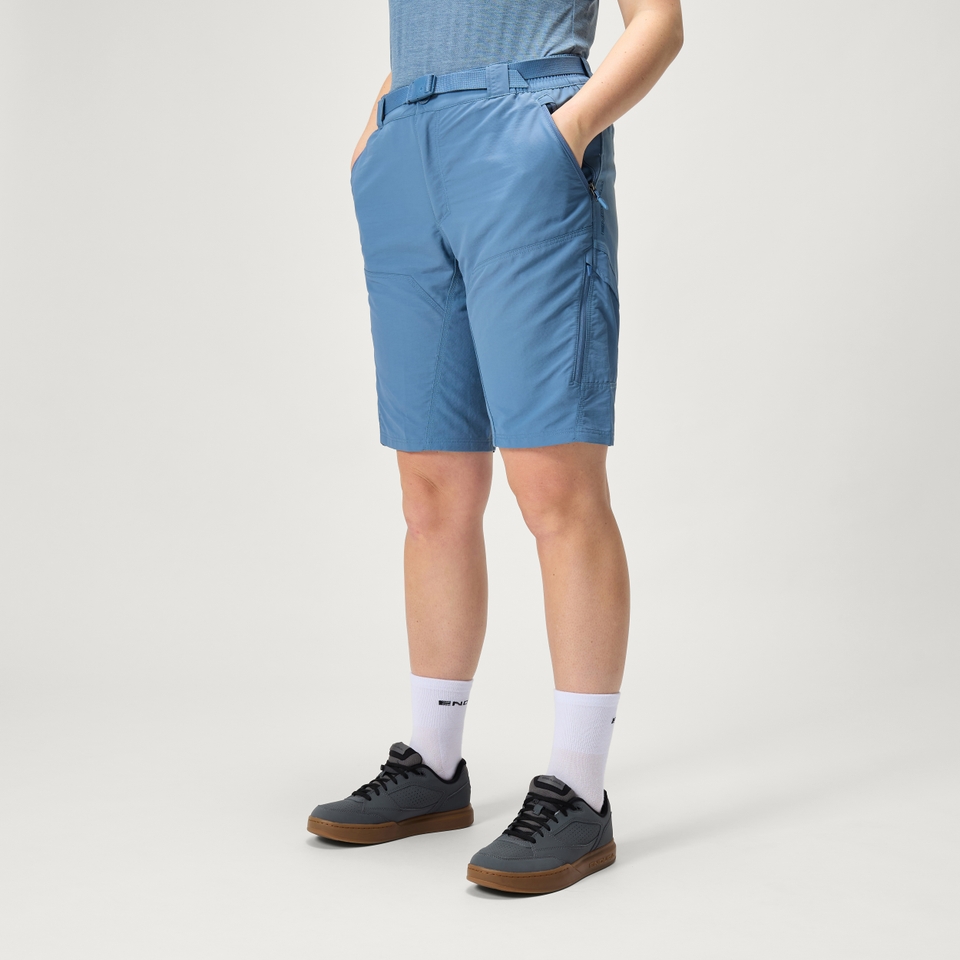 Women's Hummvee Short with Liner - Blue steel - XL