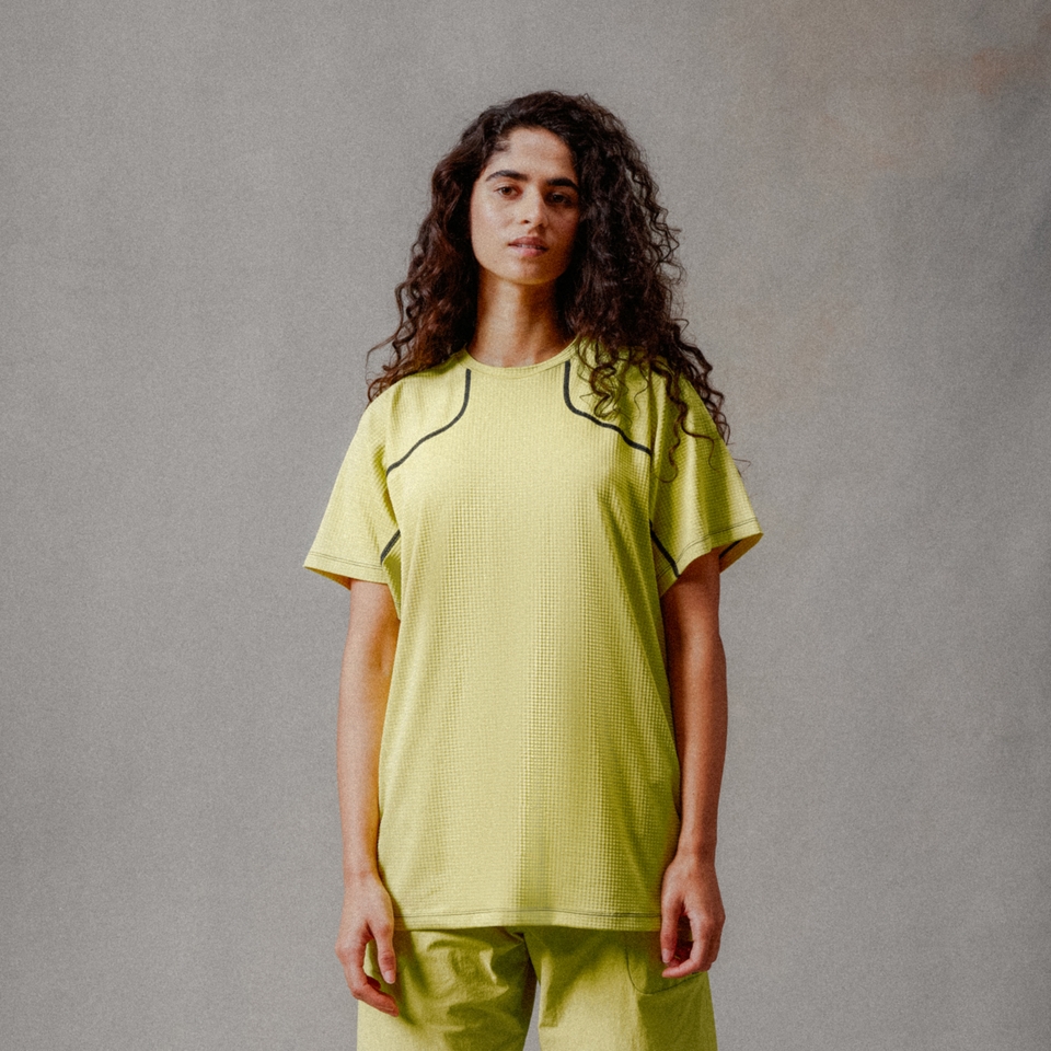 Unisex Short Sleeve Corner Shirt Celery - XXS
