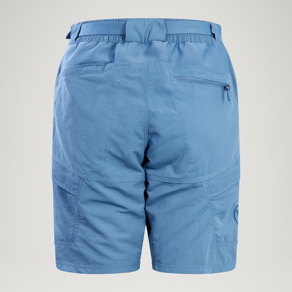 Women's Hummvee Short with Liner - Blue steel - XL