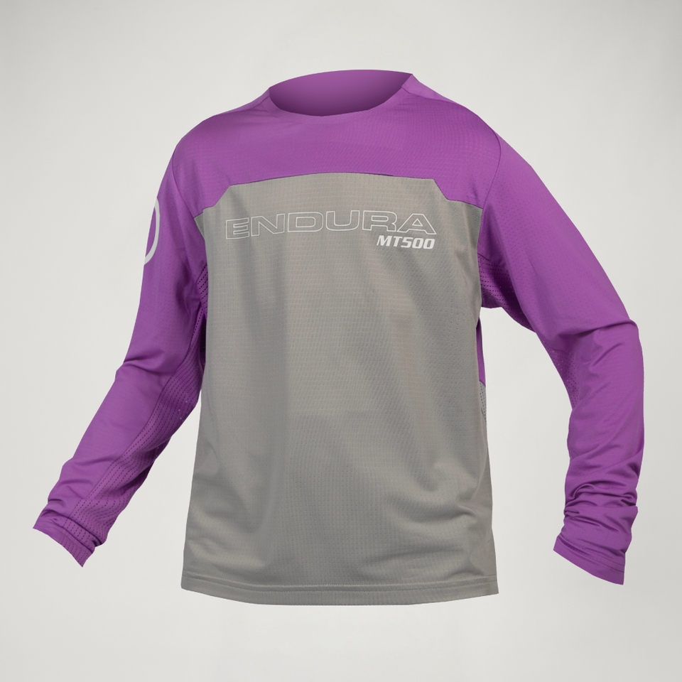 Kid's MT500 Burner L/S Jersey - Thistle - 13-14