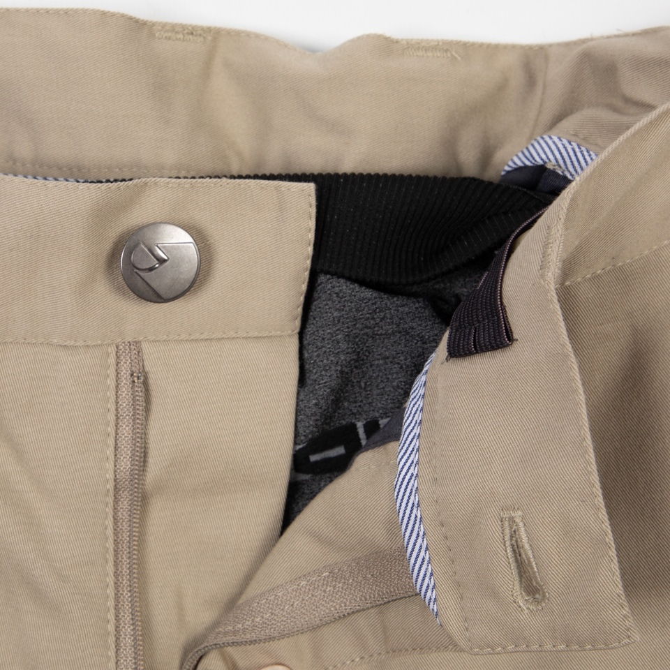 Men's Hummvee Chino Short with Liner Short - Mushroom - XXL