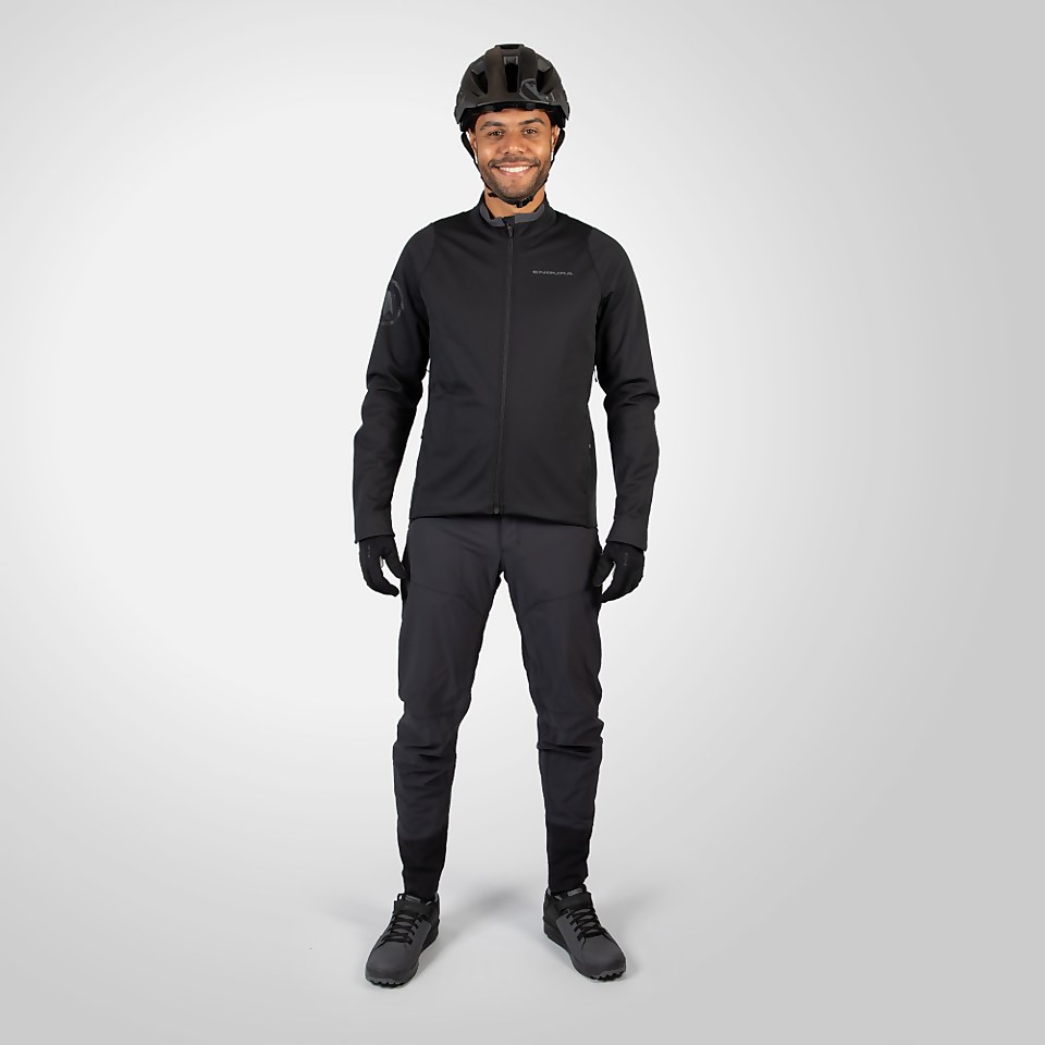 Men's SingleTrack Softshell - Black - S