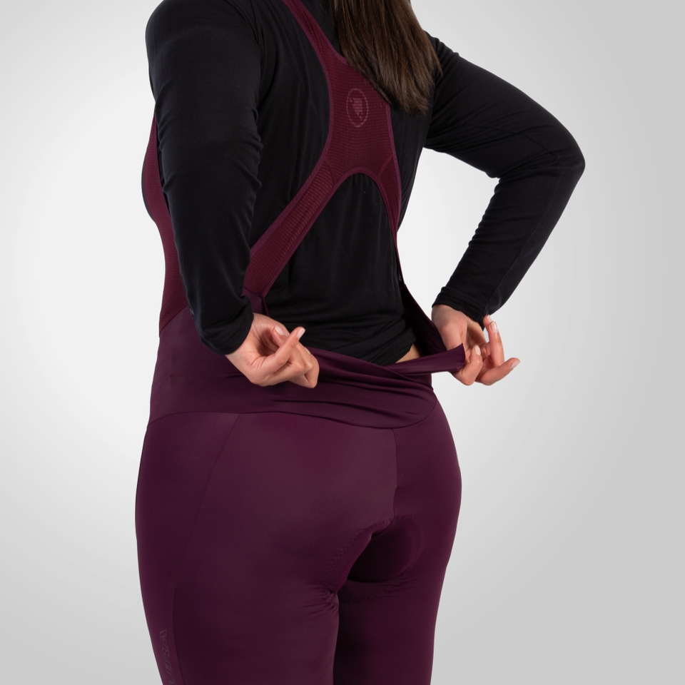 Women's FS260 Bibshort DS - Aubergine - XXS