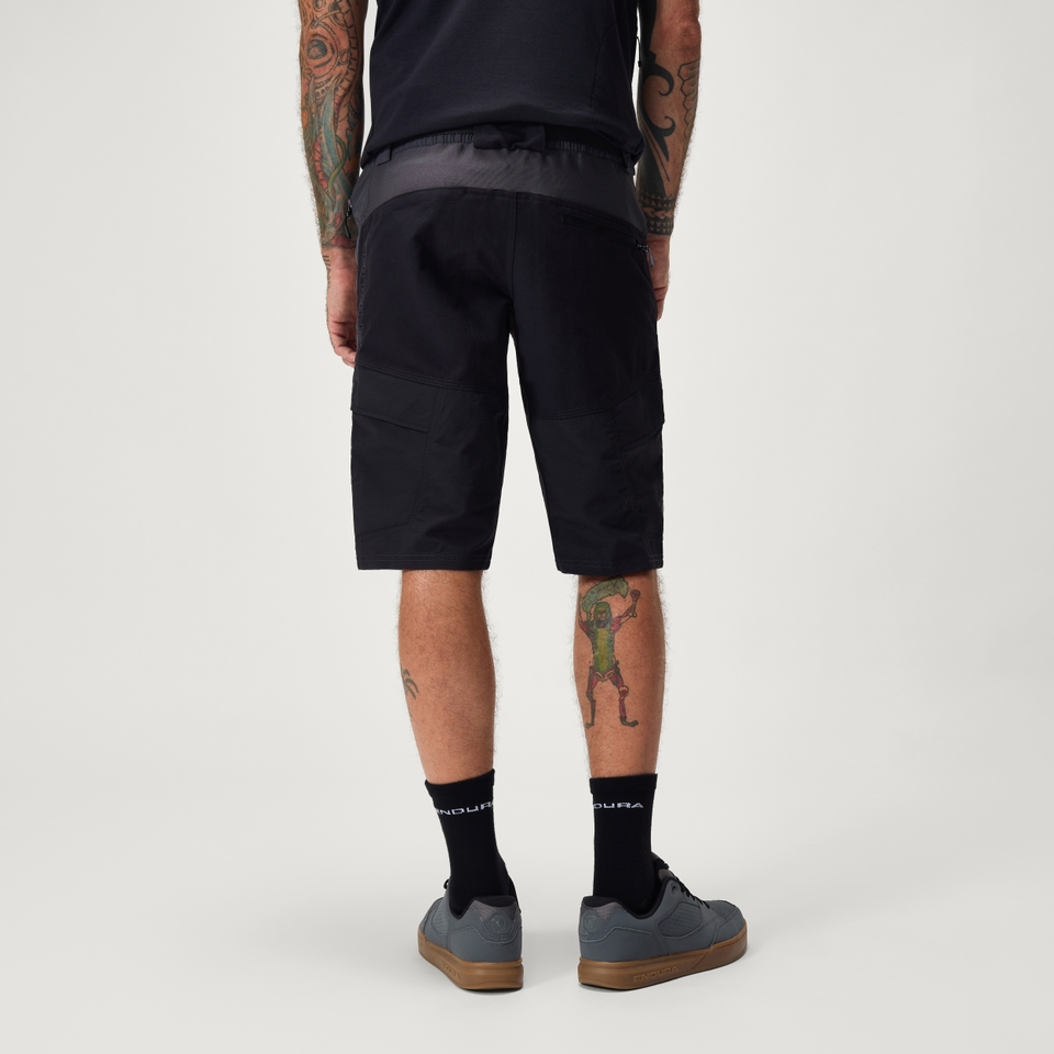 Men's Hummvee Short with Liner - Grey - XXXL