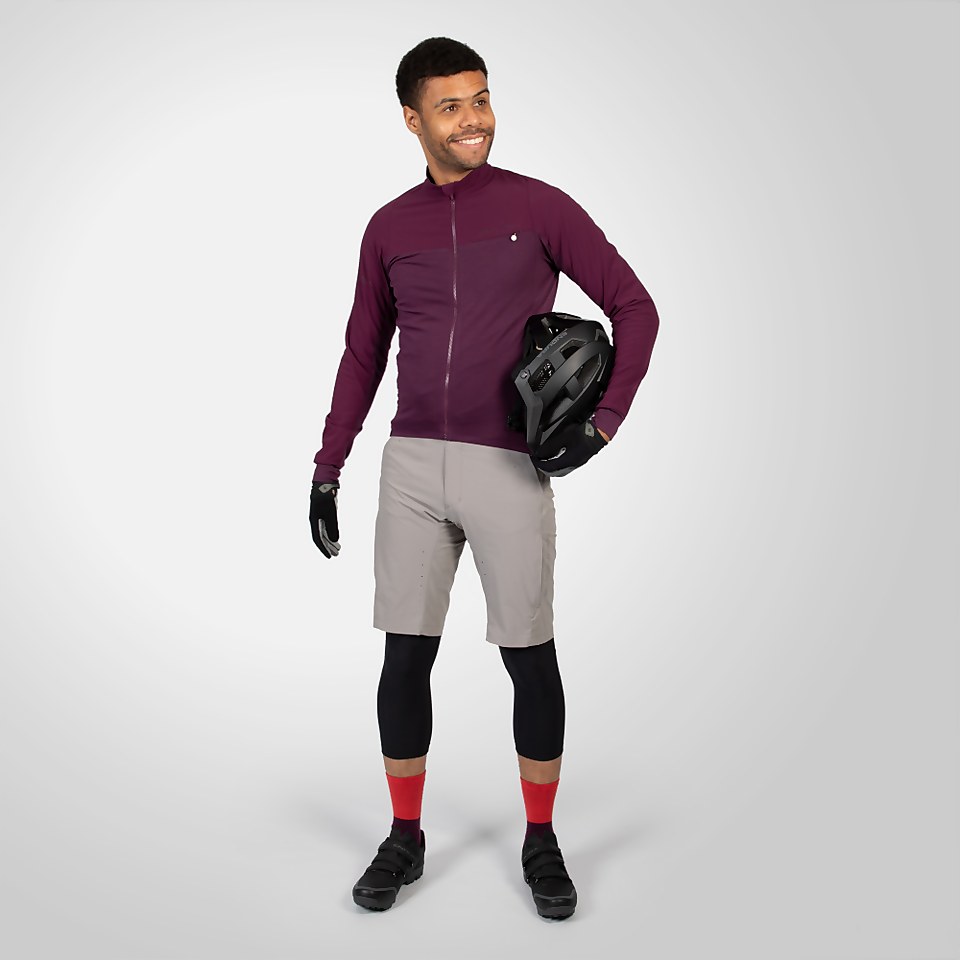 Men's GV500 L/S Jersey - Aubergine - M