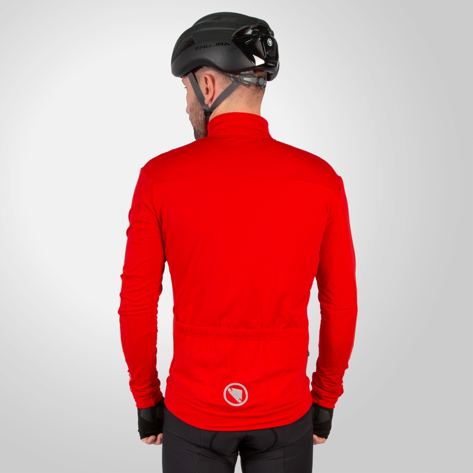 Men's Xtract Roubaix L/S Jersey - Red - XXL