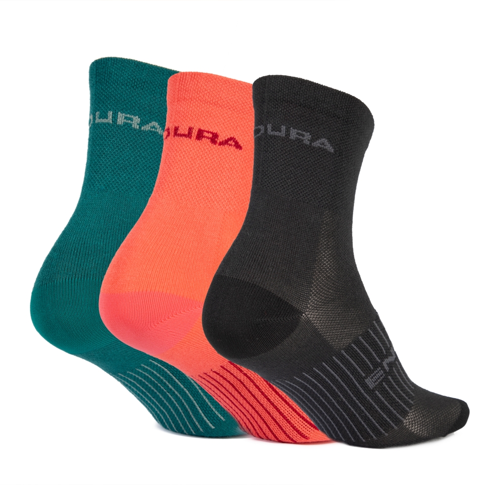 Women's Coolmax® Race Sock (Triple Pack) - Black - One Size