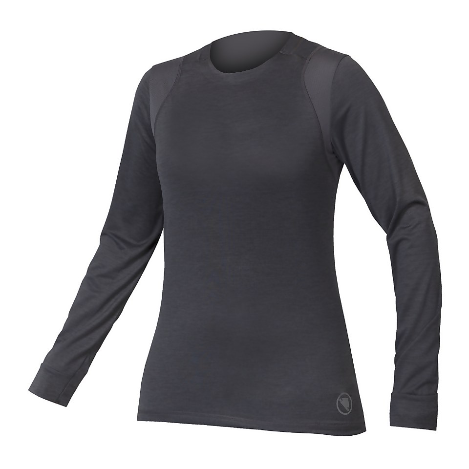 Women's SingleTrack L/S Jersey - Matt Grey - 2XL