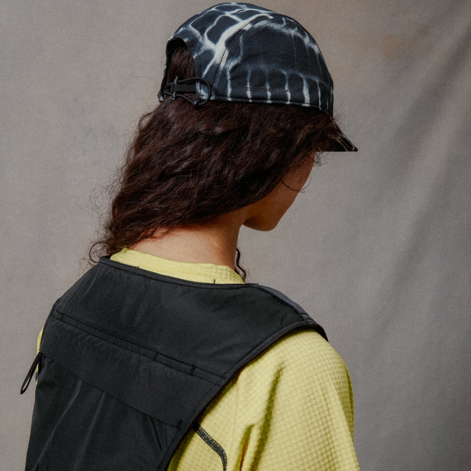 Unisex Corner Hat Black Camo - One Size