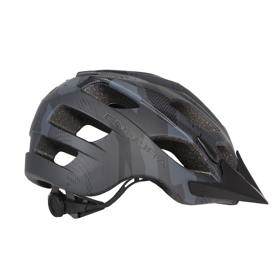 Kid's Hummvee Youth Helmet - Grey Camo - One Size