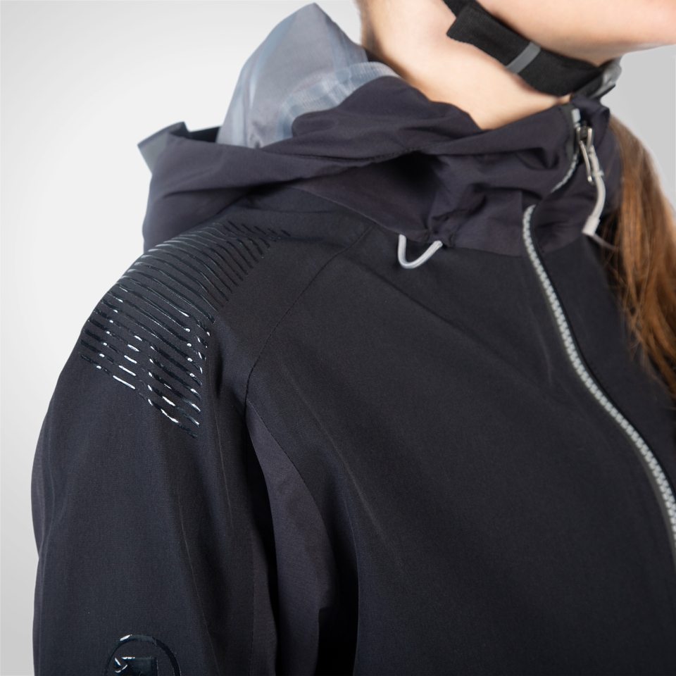 Women's MT500 Waterproof Jacket - Black - XL