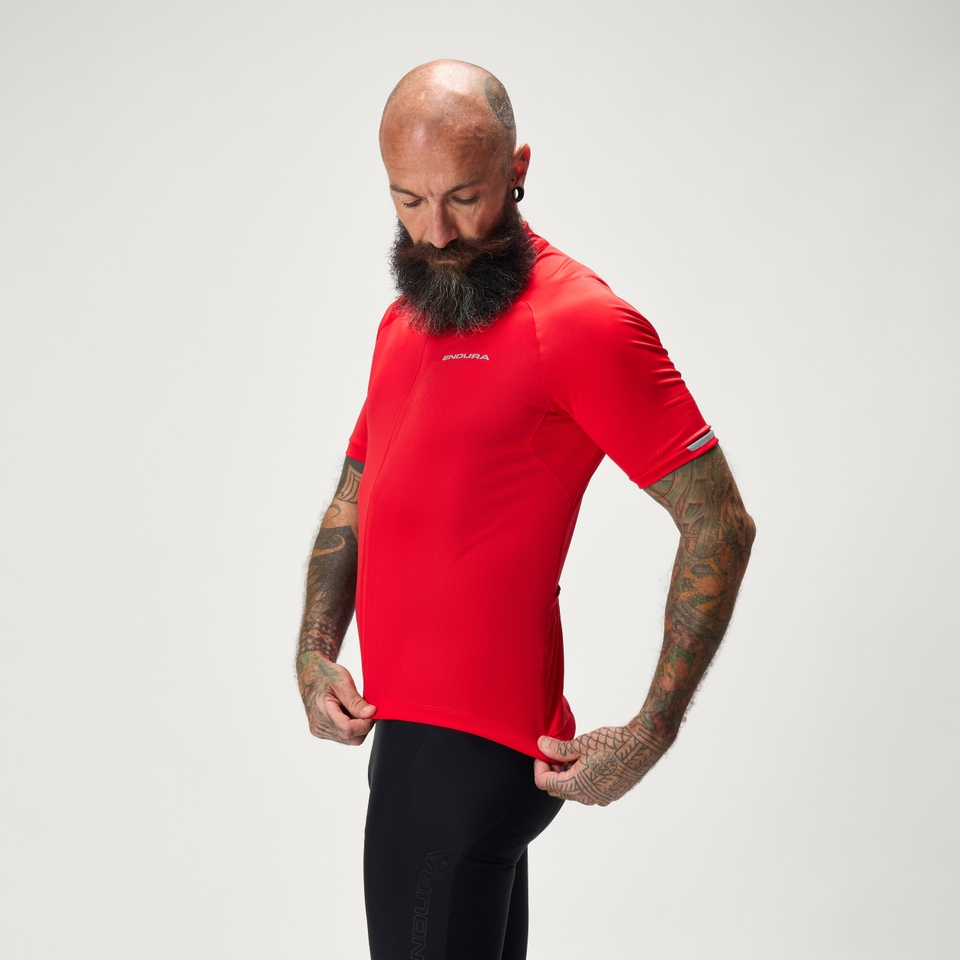 Men's Xtract S/S Jersey II - Red - XXL