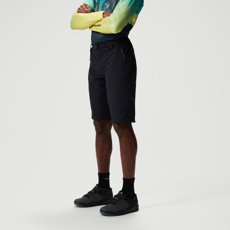 Men's Hummvee Short with Liner - Black - XXXXL