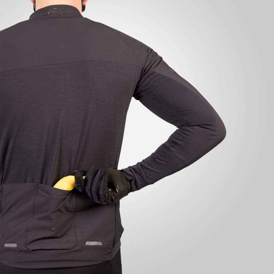 Men's GV500 L/S Jersey - Black - XXL