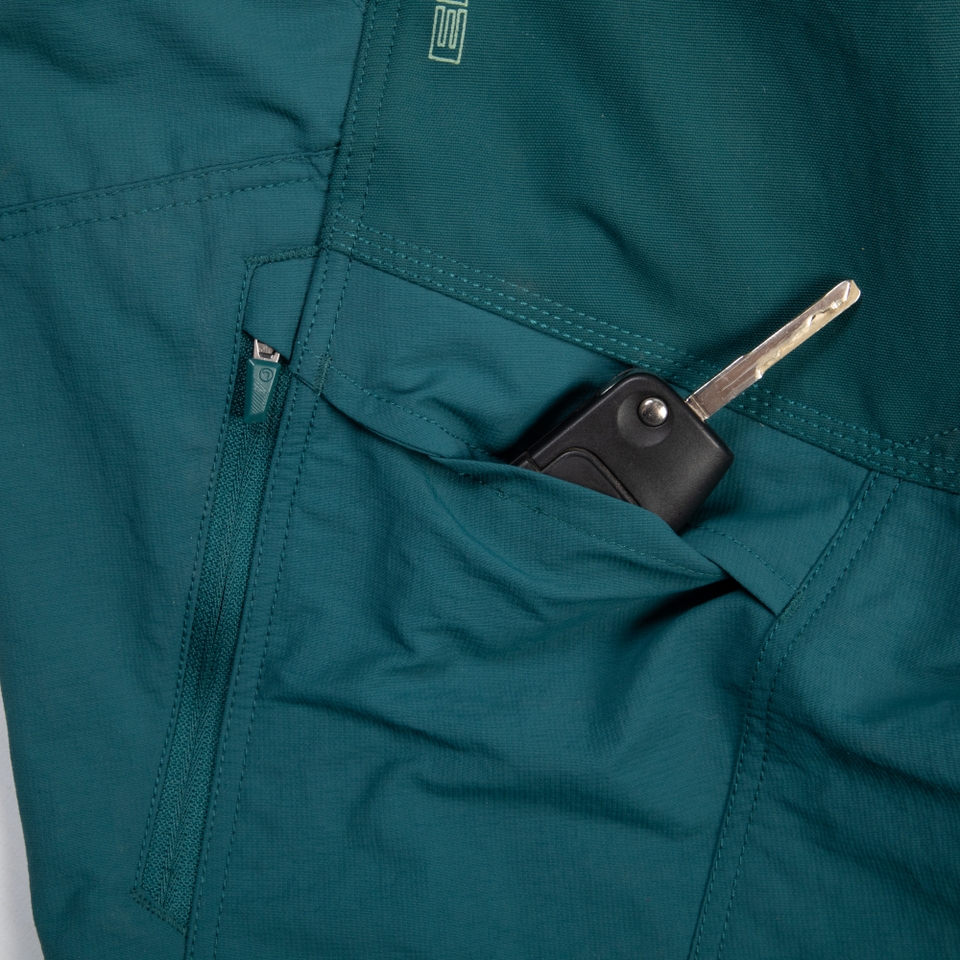 Women's Hummvee Short with Liner - Deep Teal - XL