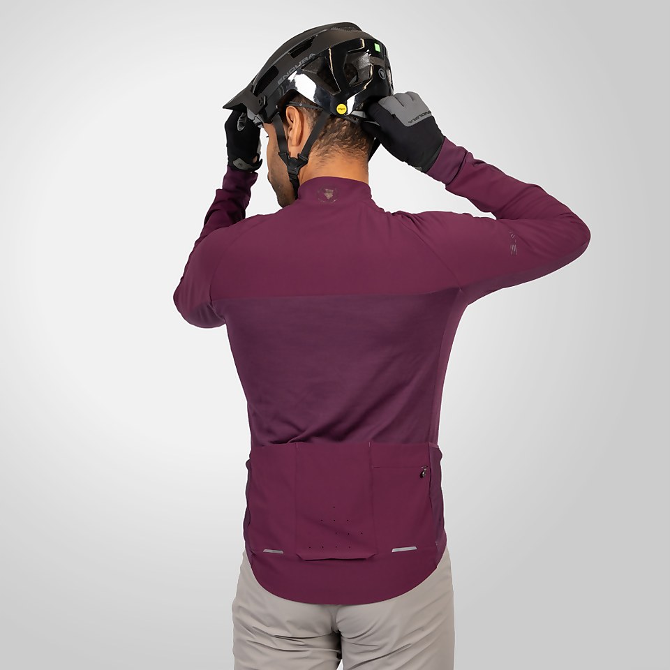 Men's GV500 L/S Jersey - Aubergine - M