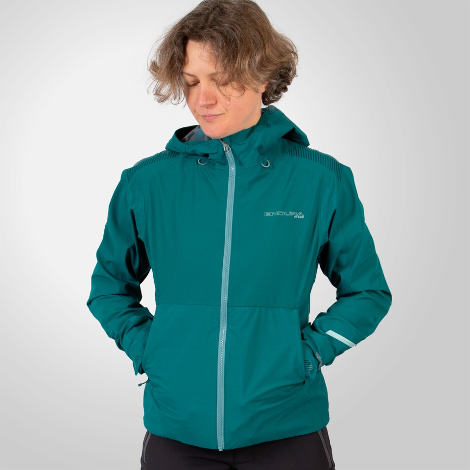 Women's MT500 Waterproof Jacket - Spruce Green - XXL