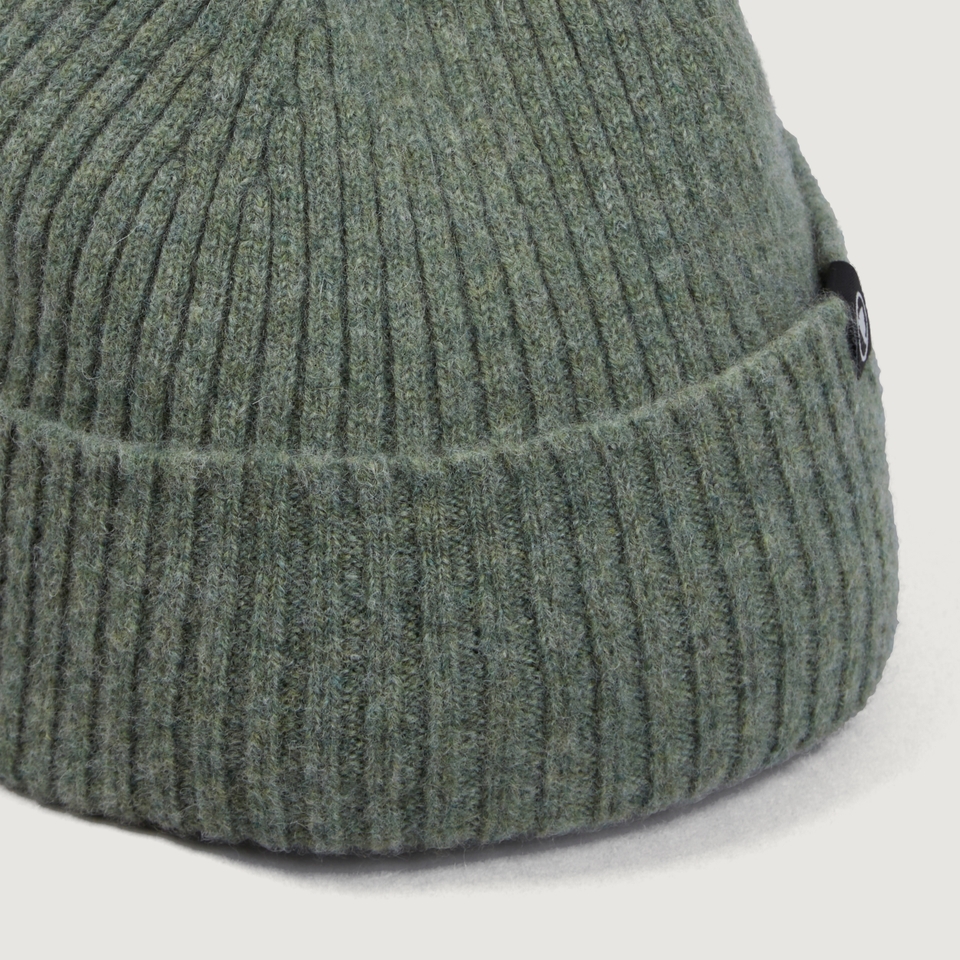 Unisex Short Beanie - Machair Green - One Size