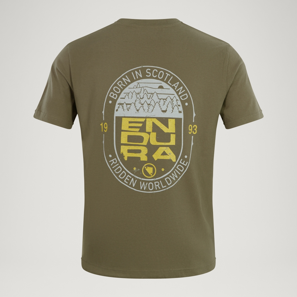 Unisex 'Ninety Three' T-Shirt - Hunter Green - S