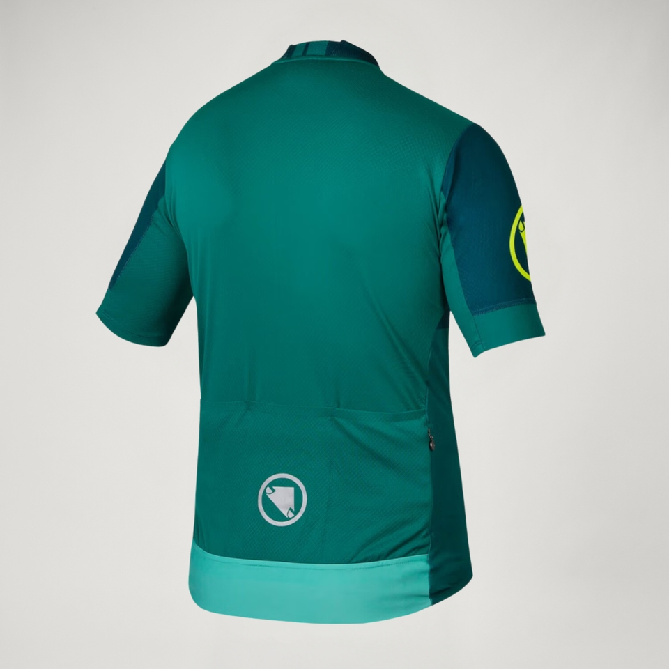 Men's FS260 Print S/S Jersey - Emerald Green - XXL