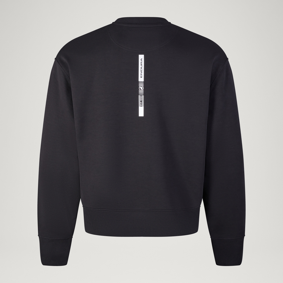 Unisex 'Digilogo' Sweatshirt - Black - L