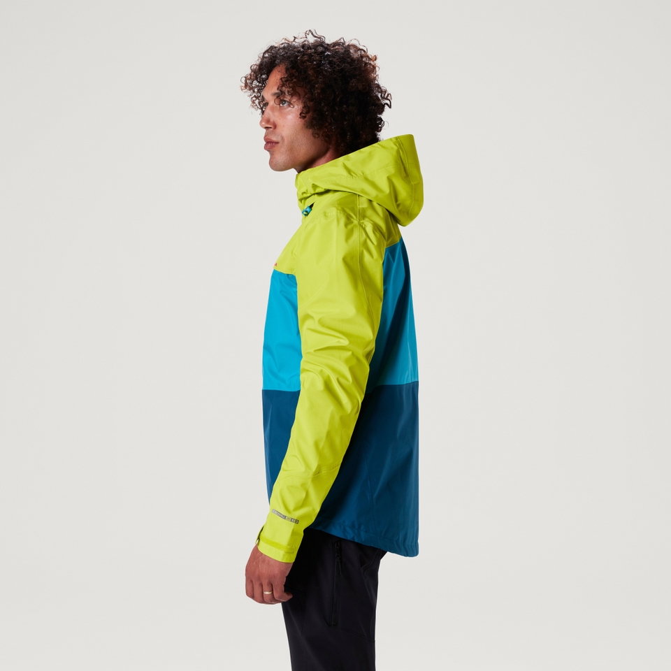 Men's SingleTrack Jacket II - Lime Green - L