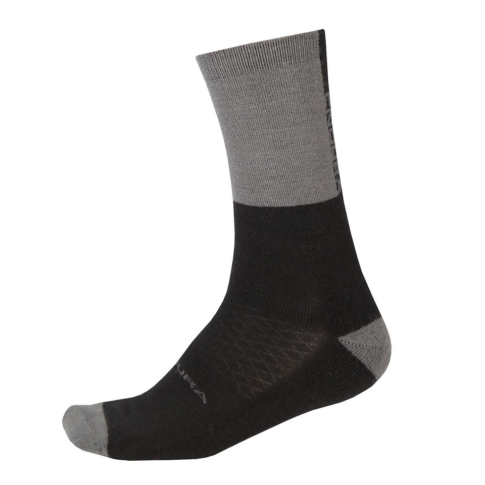 Men's BaaBaa Merino Winter Sock - Black - S-M