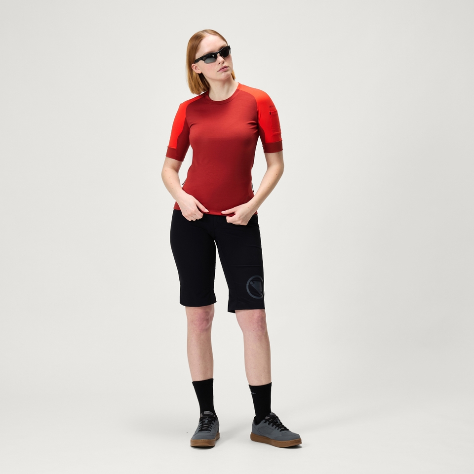 Women's GV500 S/S Jersey - Cayenne - XL