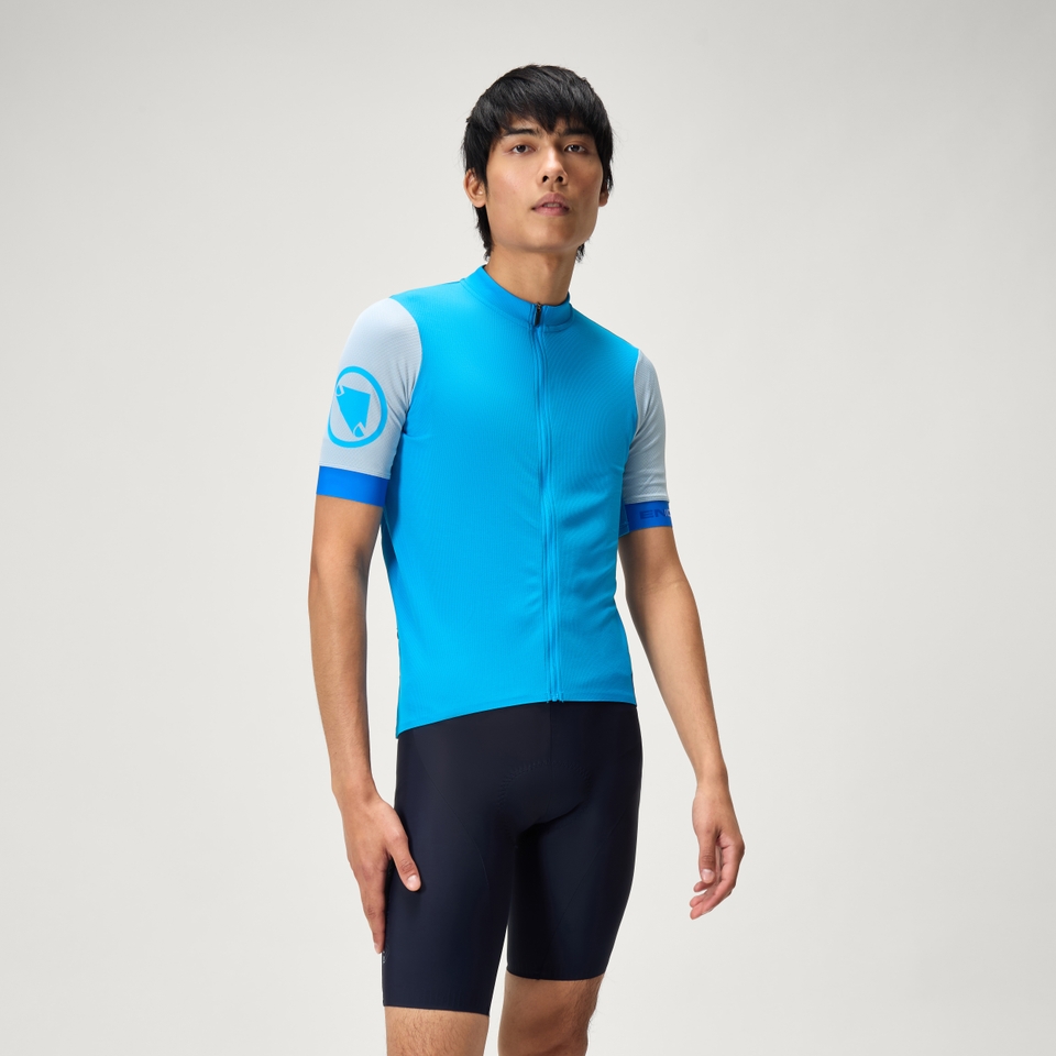 Men's FS260 S/S Jersey - High-Viz Blue - XXL (Relaxed Fit)