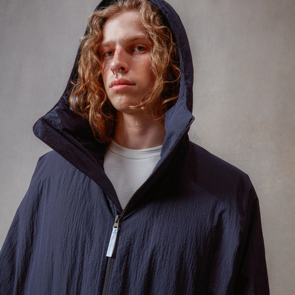 Unisex Corner Changing Robe - Blueberry - XXS