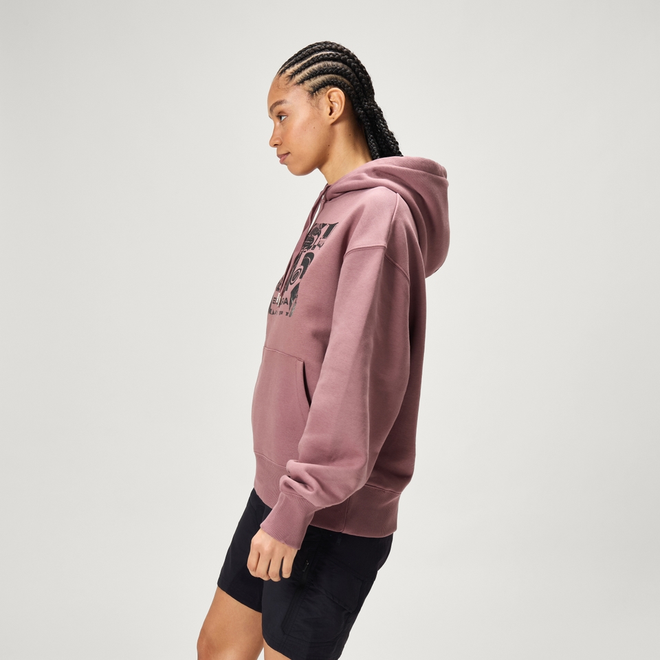 Unisex 'Gearworks' Hoodie - Dusky Mauve - XL