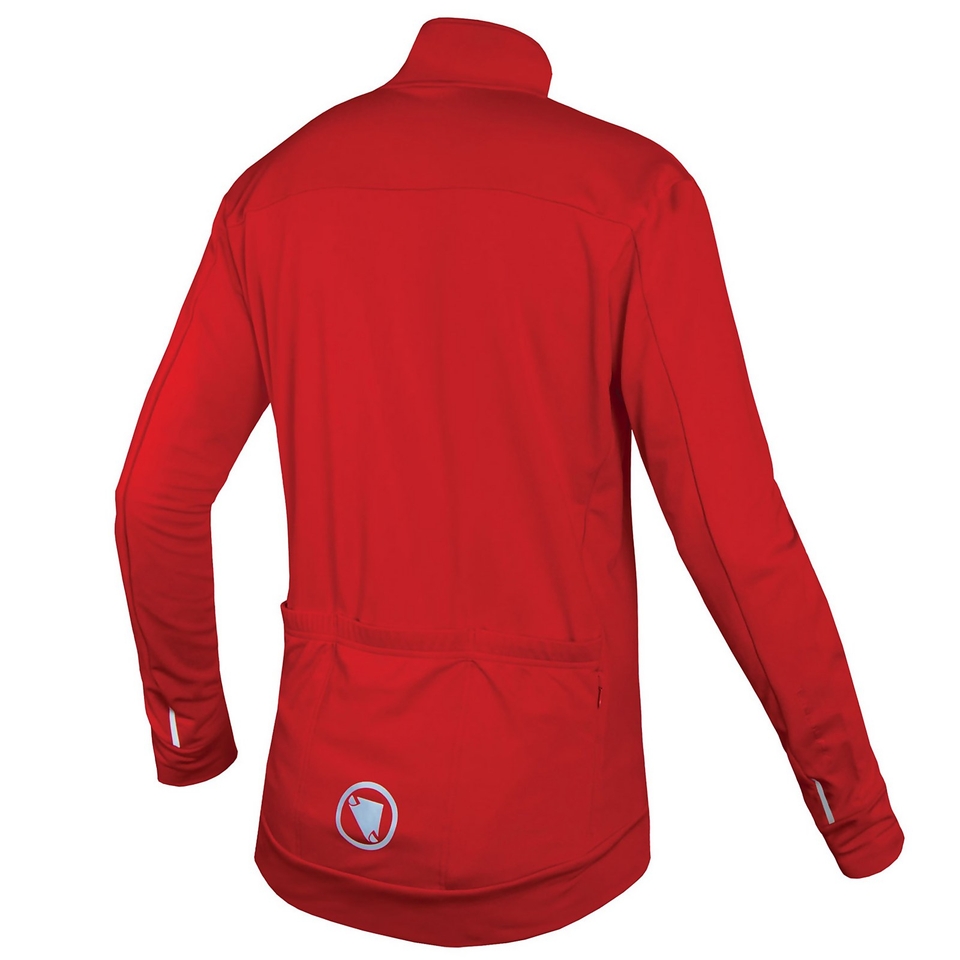 Men's Xtract Roubaix L/S Jersey - Red - XXL