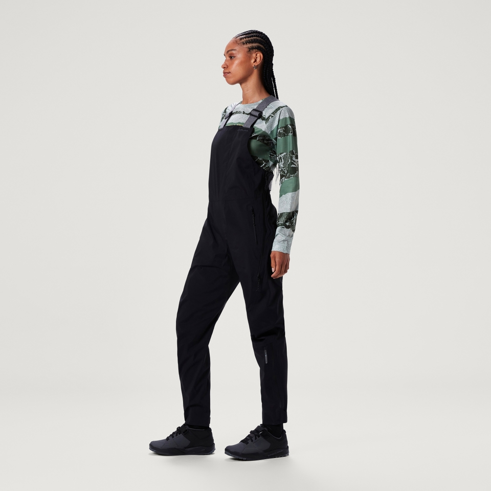 Women's MT500 Waterproof Bib Pant - Black - L