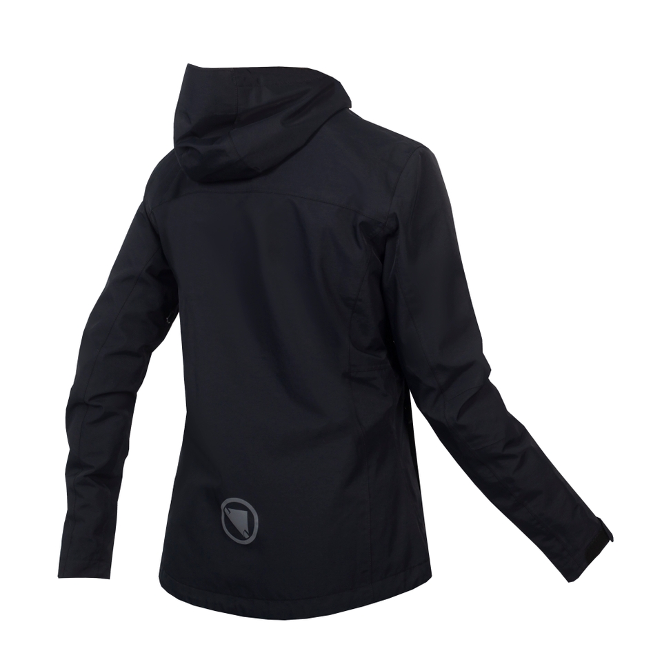 Women's Hummvee Waterproof Hooded Jacket - Black - XXL