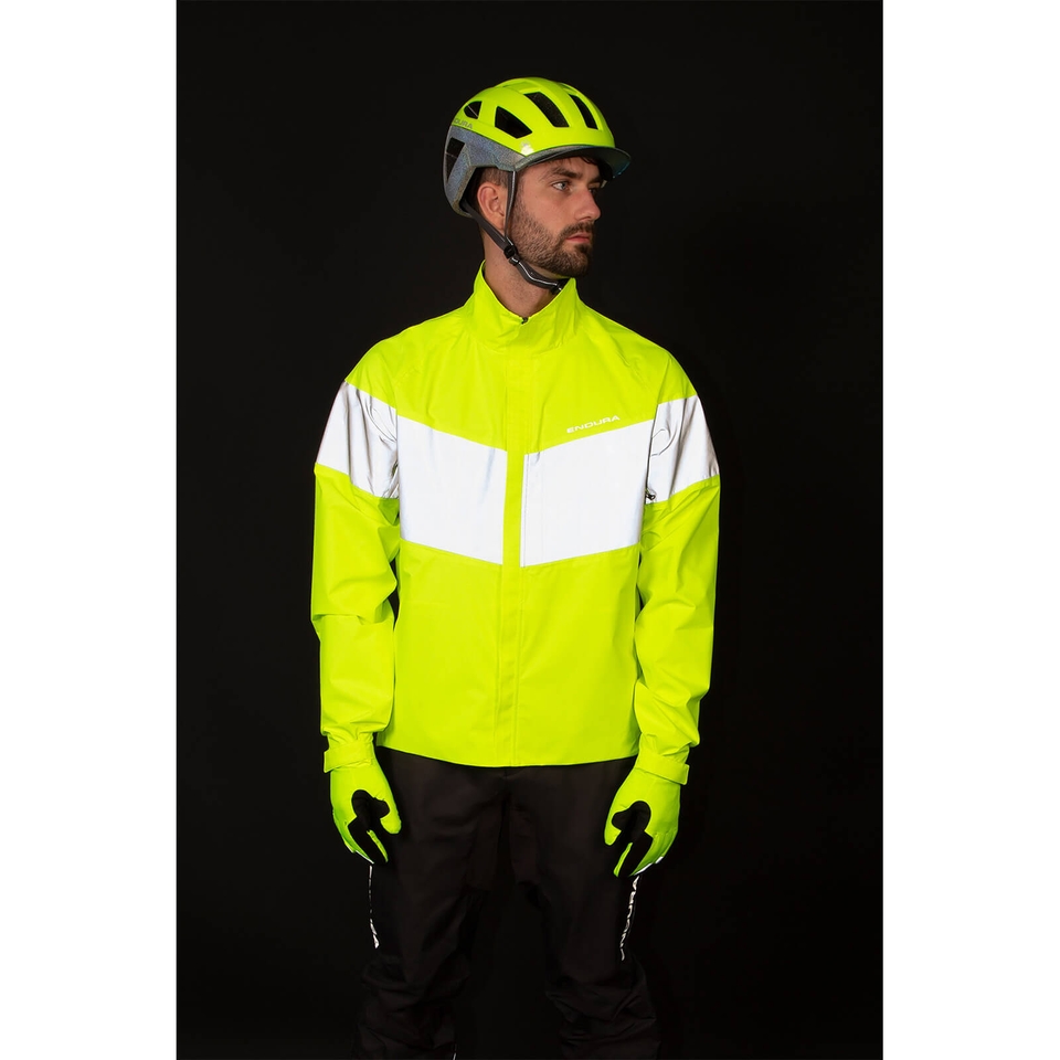 Men's Urban Luminite EN1150 Waterproof Jacket - Hi-Viz Yellow - XXXL