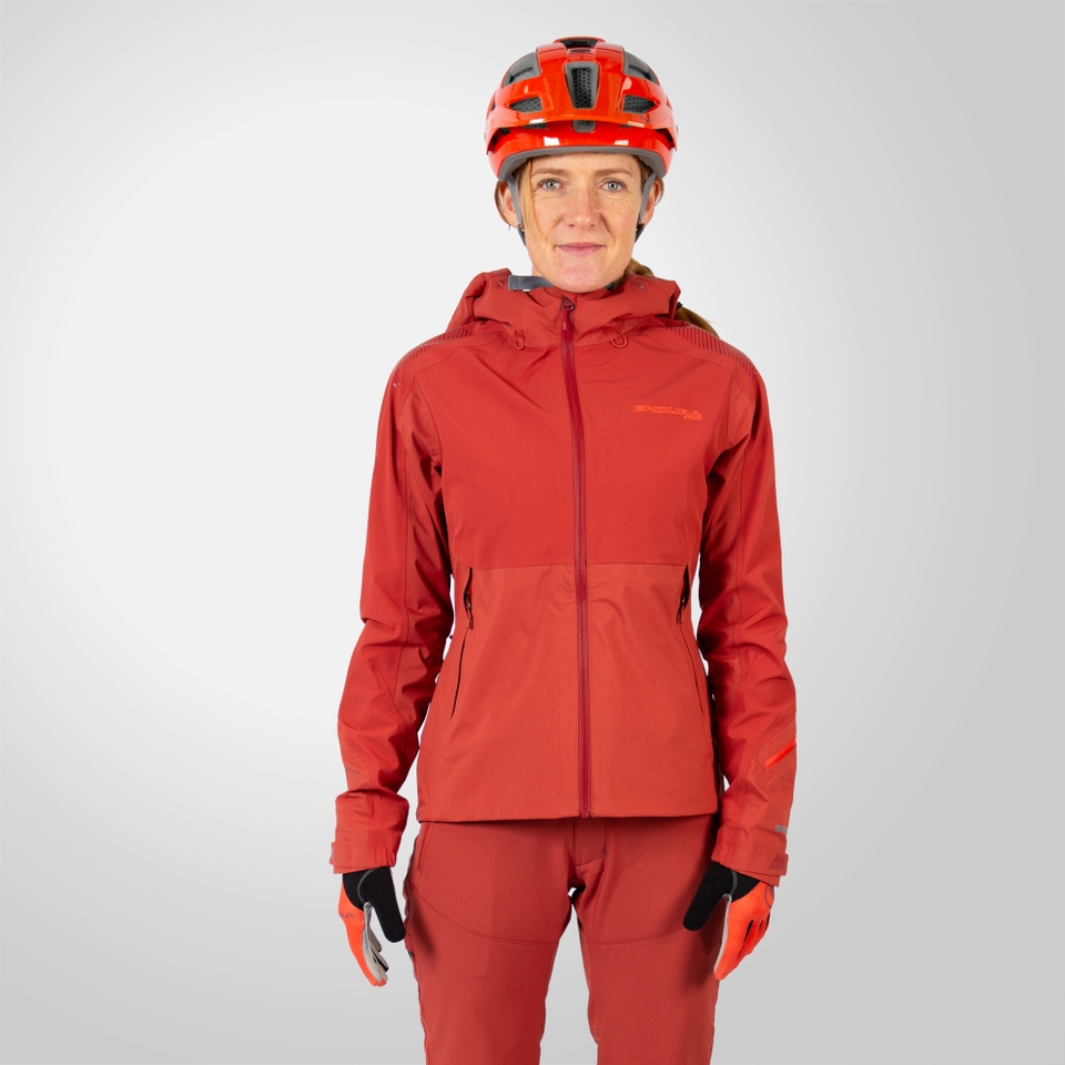 Women's MT500 Waterproof Jacket - Cayenne - XXL