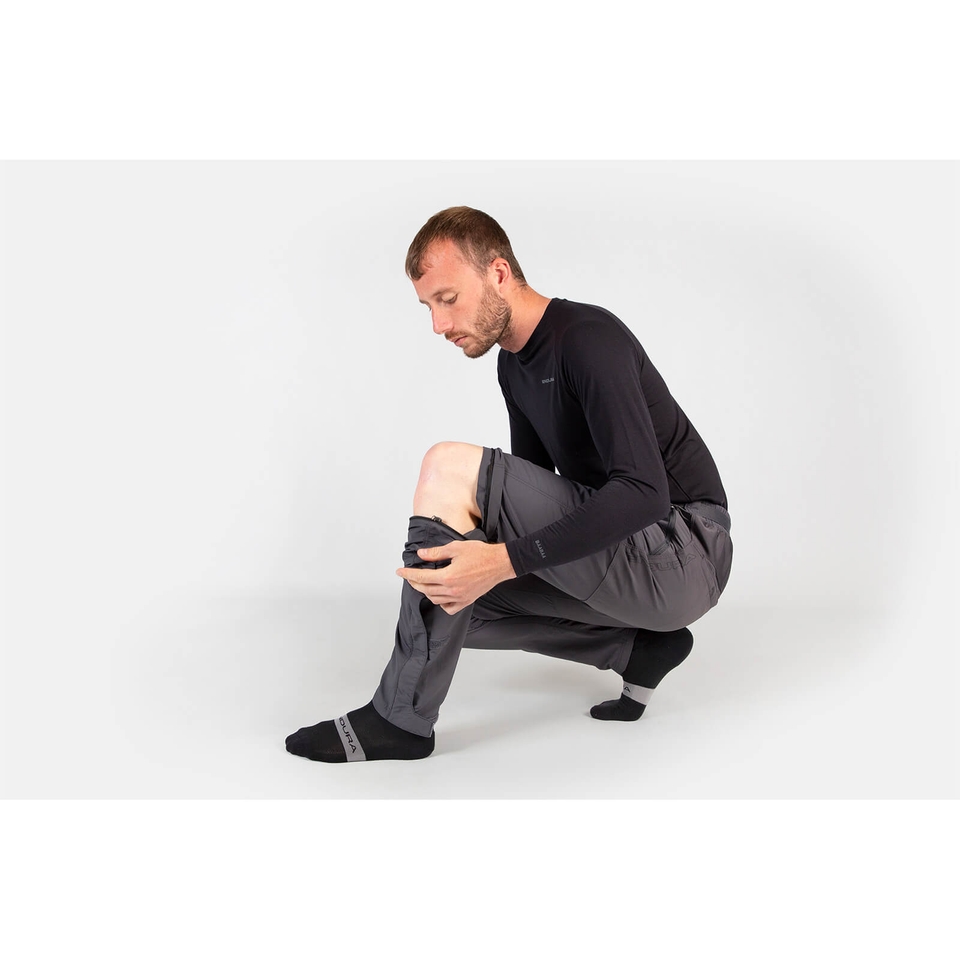 Men's Hummvee Zip-off Trouser - Black - XXL