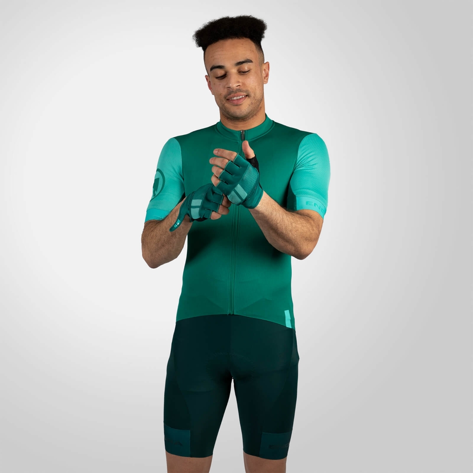 Men's FS260 S/S Jersey - Emerald Green - XXL (Relaxed Fit)