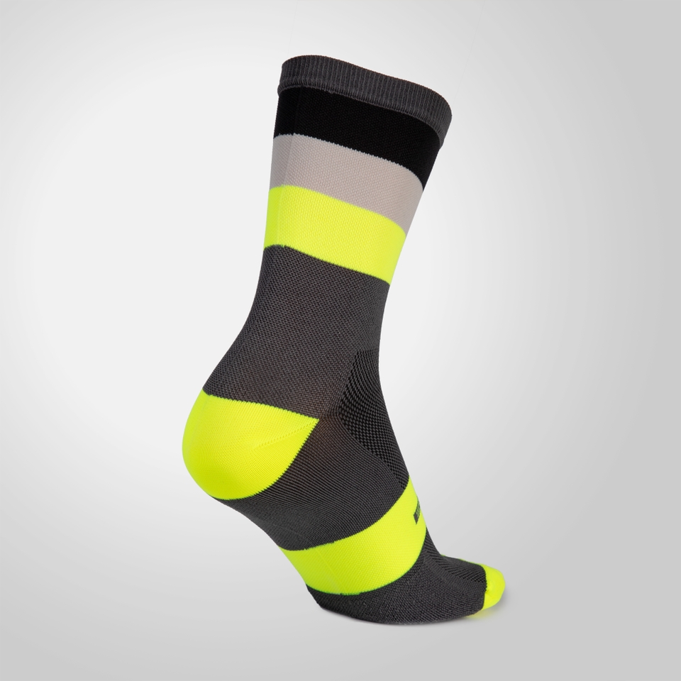 Men's Bandwidth Sock - Hi-Viz Yellow - S-M