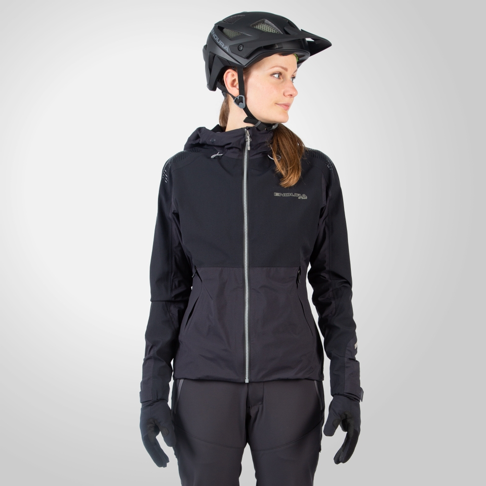 Women's MT500 Waterproof Jacket - Black - XL
