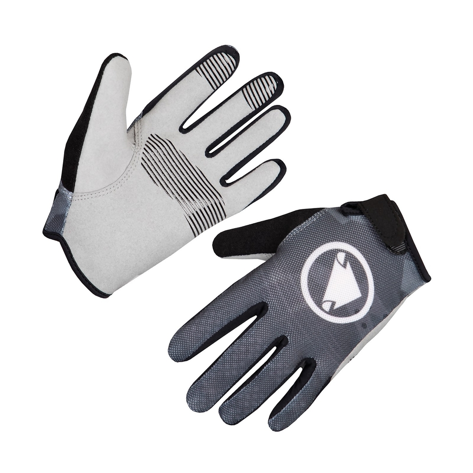 Kid's Hummvee Glove - Grey Camo - 9-10yrs