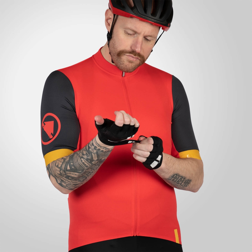 Men's FS260 S/S Jersey - Pomegranate - XXL (Relaxed Fit)