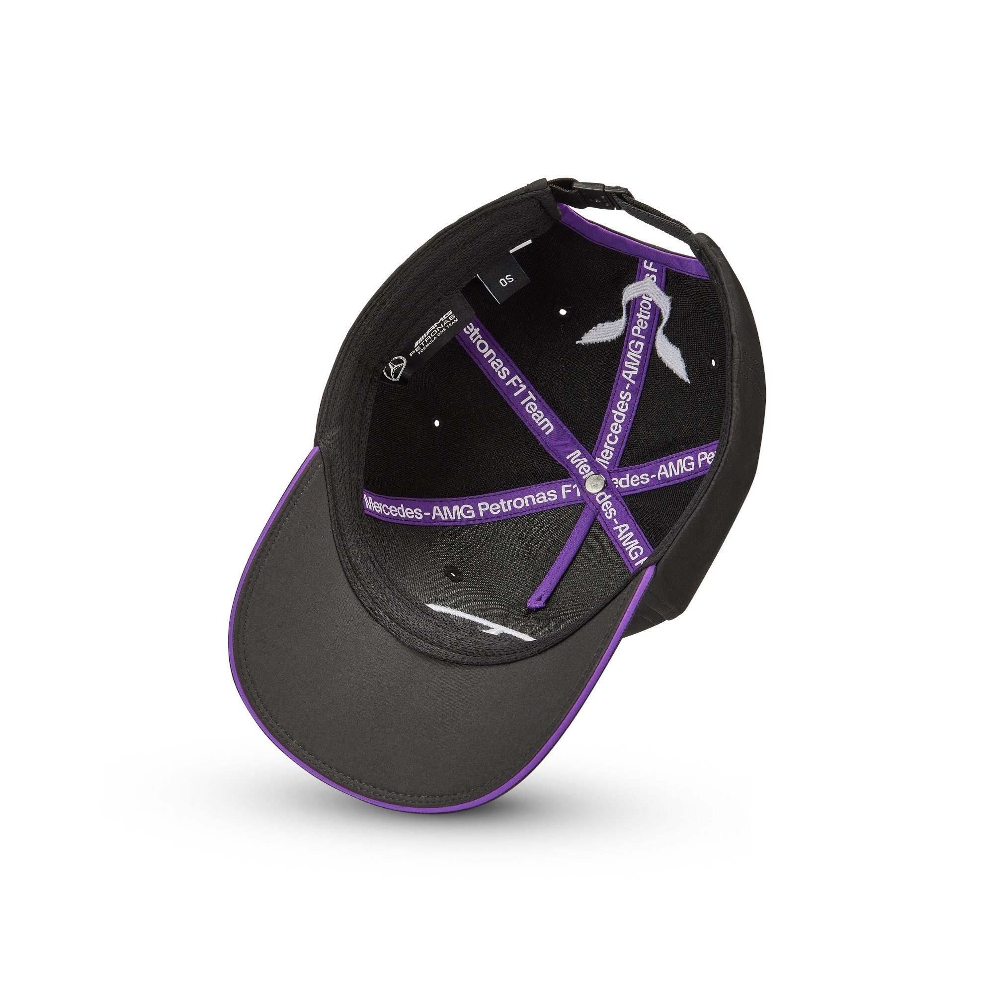 Mercedes AMG Petronas F1 2024 Lewis Hamilton Cap - Black - Kids