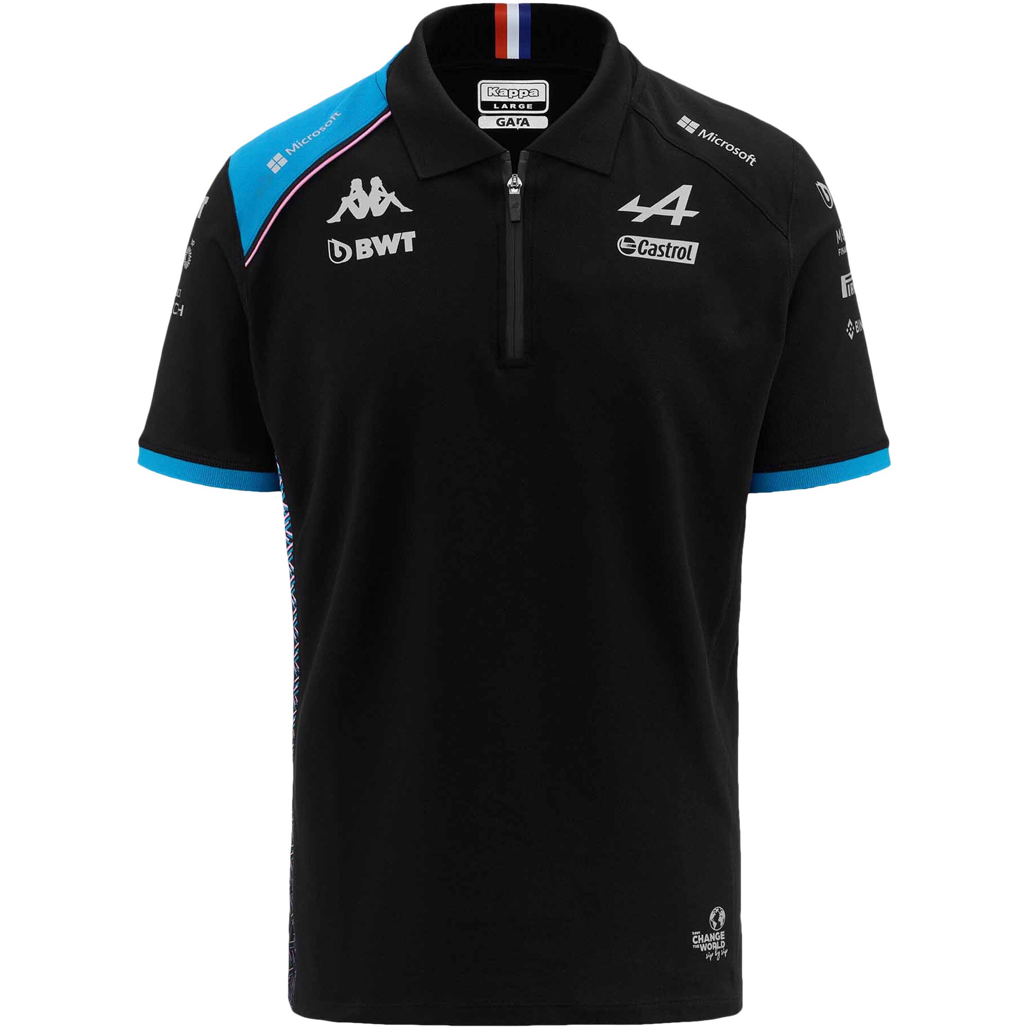 BWT Alpine F1 Team 2023 Polo Shirt - Black