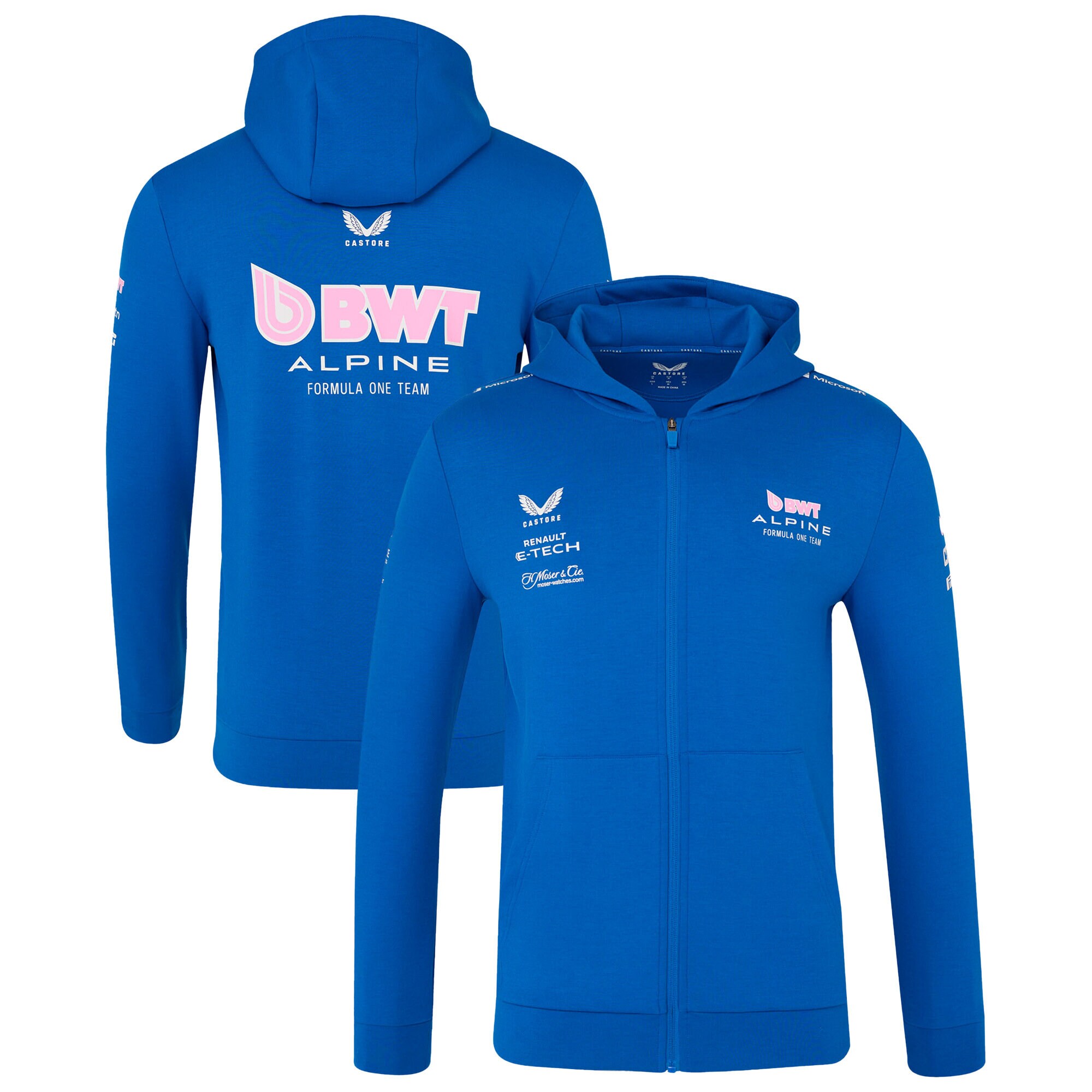 Alpine F1 Team 2025 Full Zip Hoodie